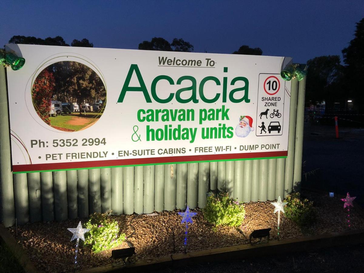 Acacia Caravan Park & Holiday Units Арарат Экстерьер фото